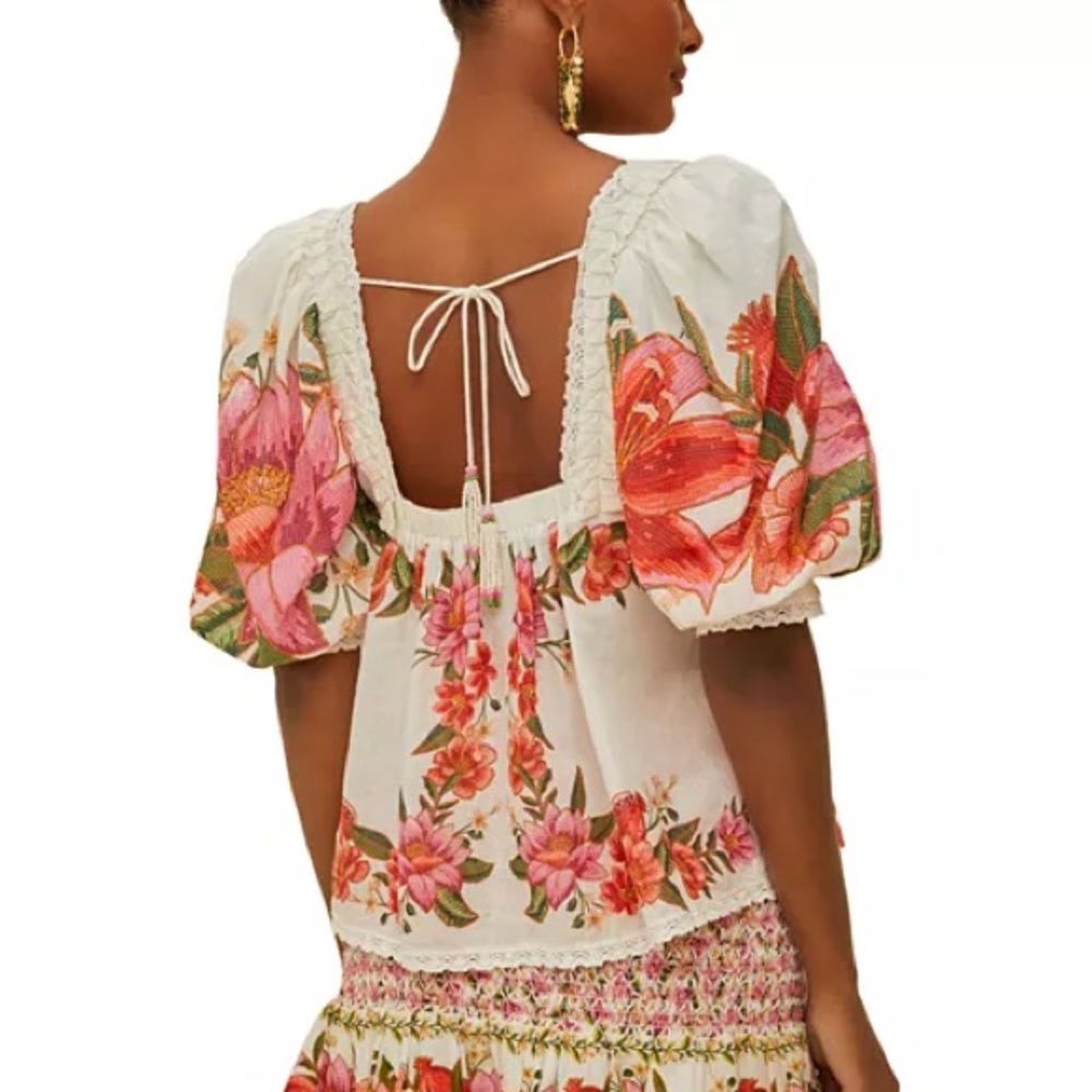 Farm Rio Summer Fruit Blouse - Picture 2 of 4